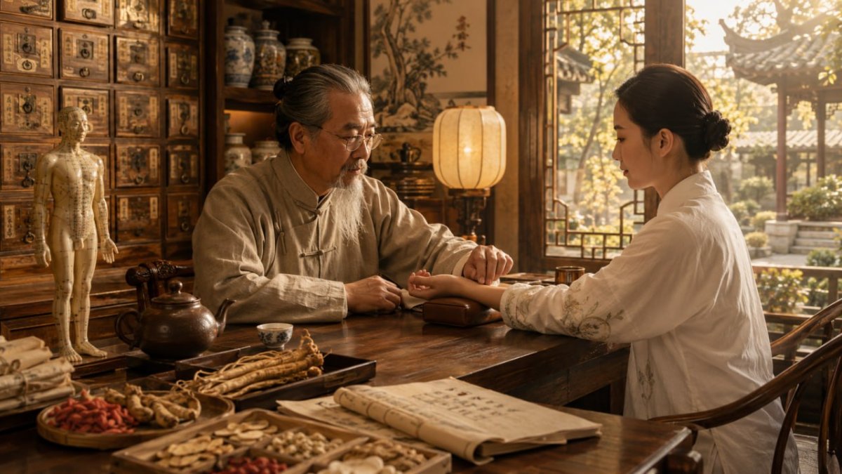 الطب الصيني التقليدي: فلسفة التوازن وحكمة الجسد