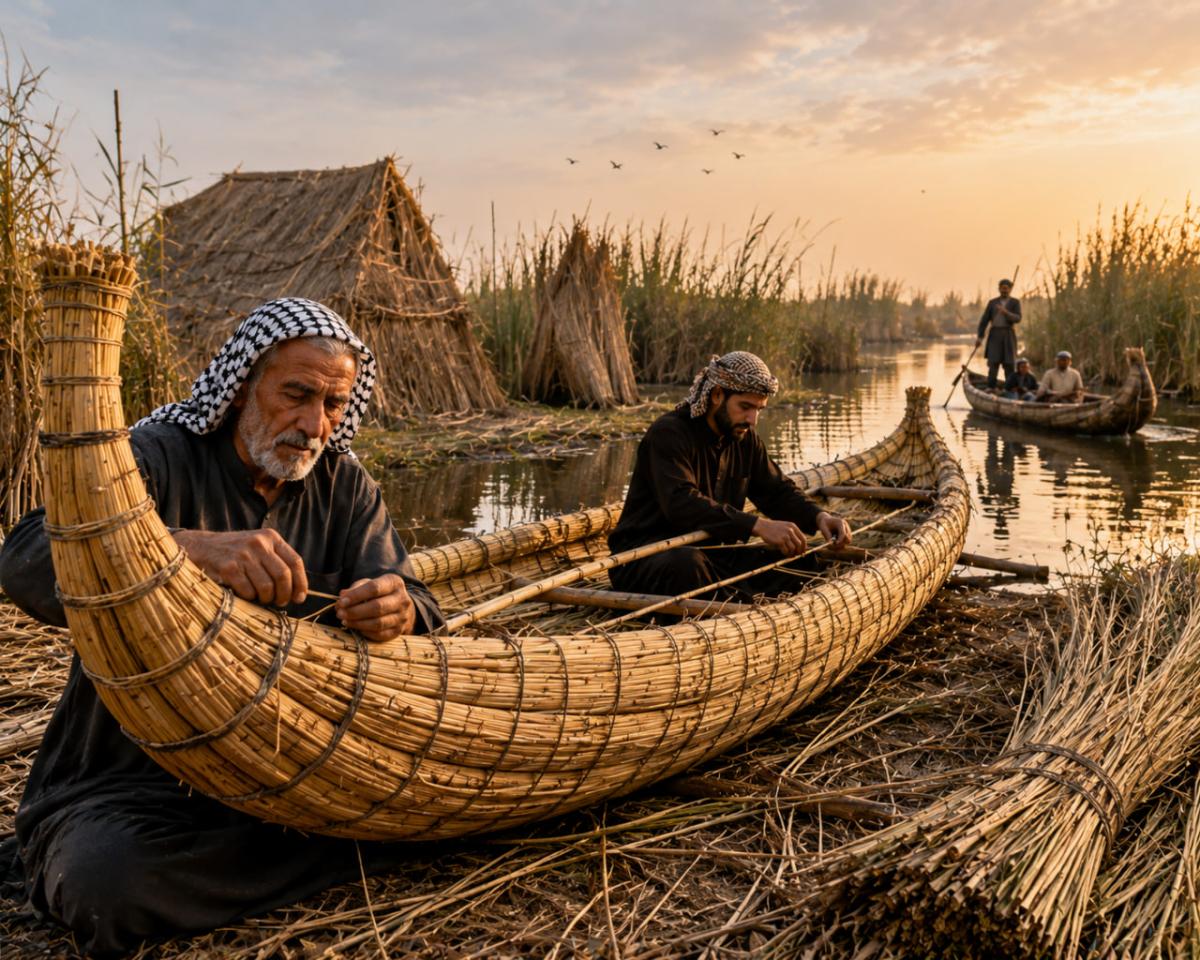 صناعة المشحوف والأهوار: سفينة سومر التي تحدت الزمن